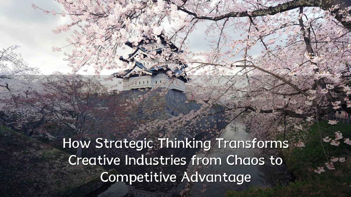How Strategic Thinking Transforms Creative Industries from Chaos to Competitive Advantage