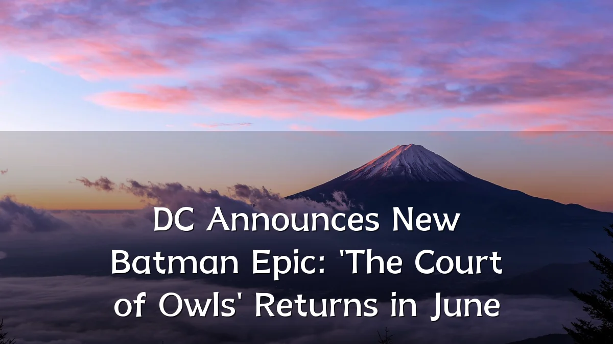 DC Announces New Batman Epic: 'The Court of Owls' Returns in June
