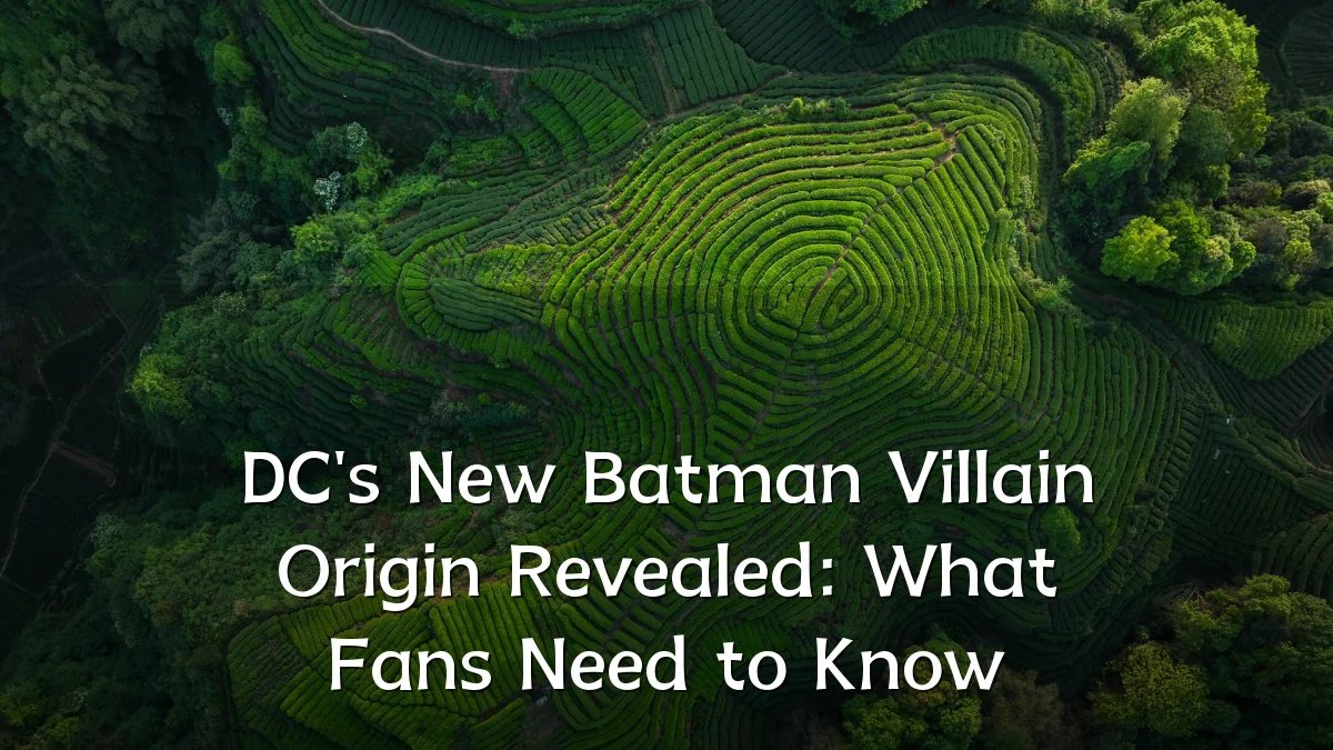 DC's New Batman Villain Origin Revealed: What Fans Need to Know
