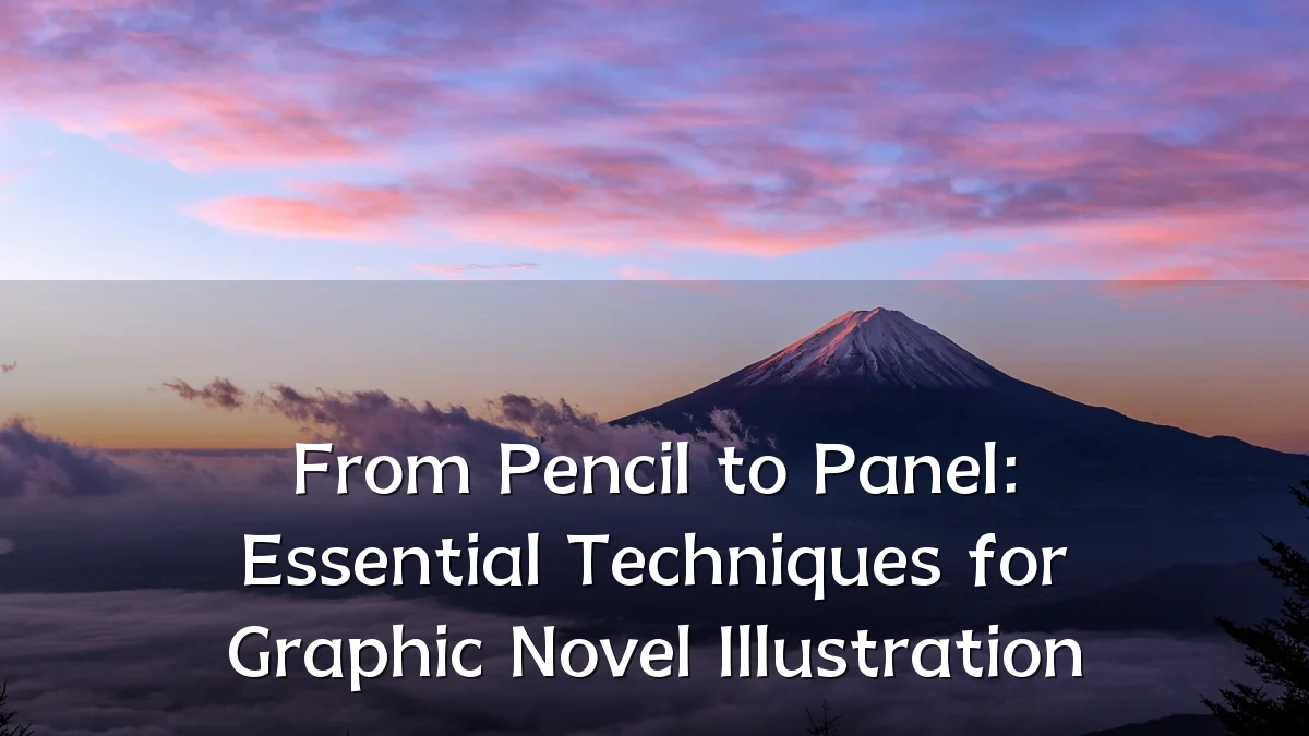 From Pencil to Panel: Essential Techniques for Graphic Novel Illustration
