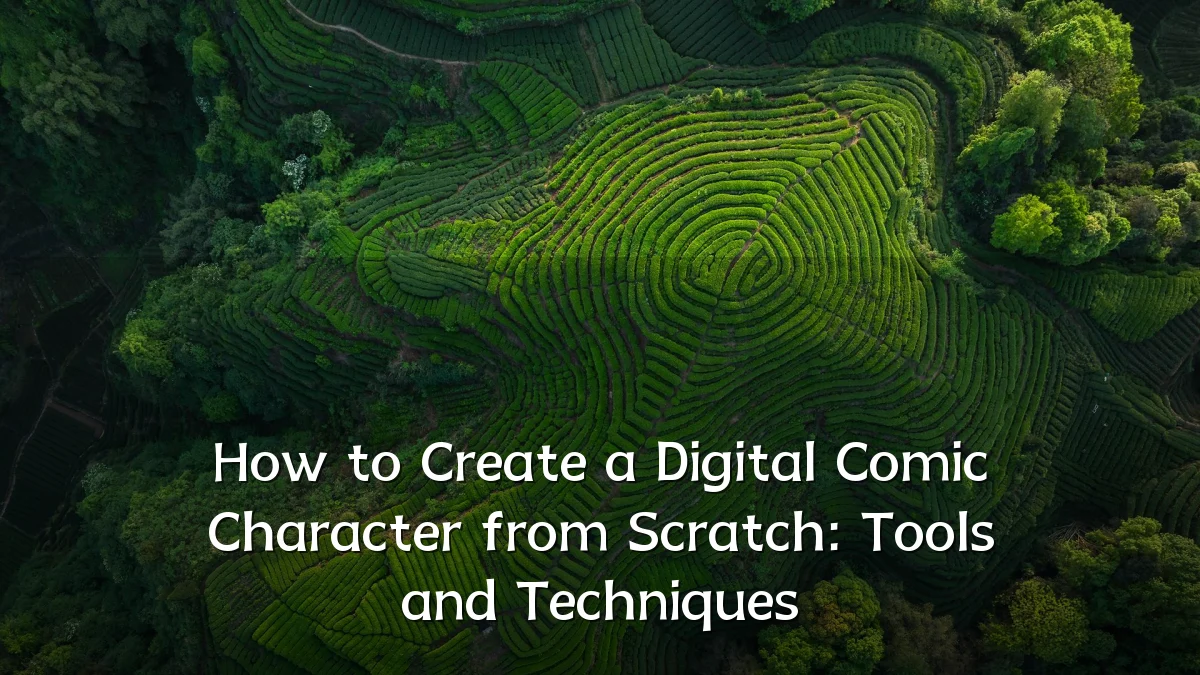 How to Create a Digital Comic Character from Scratch: Tools and Techniques