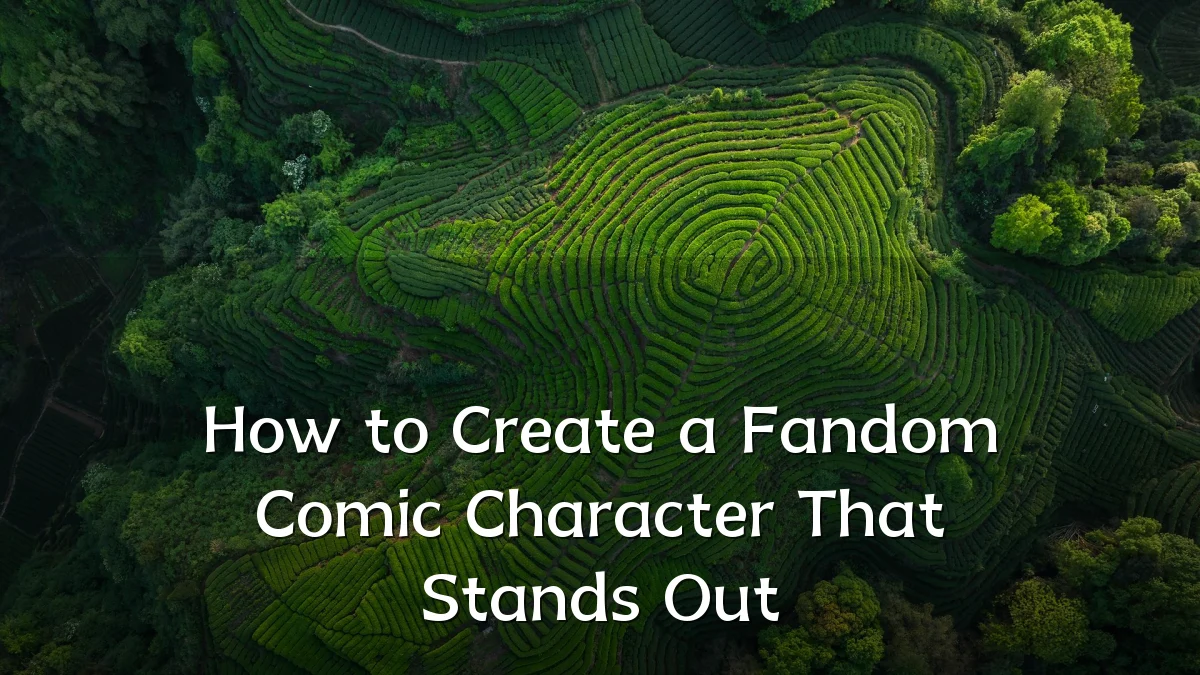 How to Create a Fandom Comic Character That Stands Out