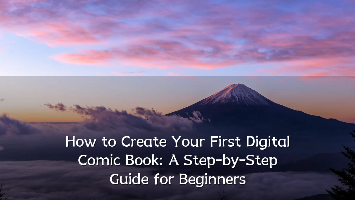 How to Create Your First Digital Comic Book: A Step-by-Step Guide for Beginners