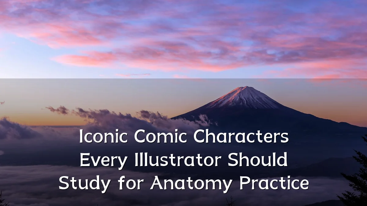 Iconic Comic Characters Every Illustrator Should Study for Anatomy Practice