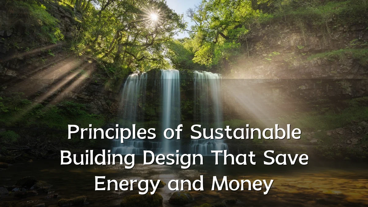 Principles of Sustainable Building Design That Save Energy and Money