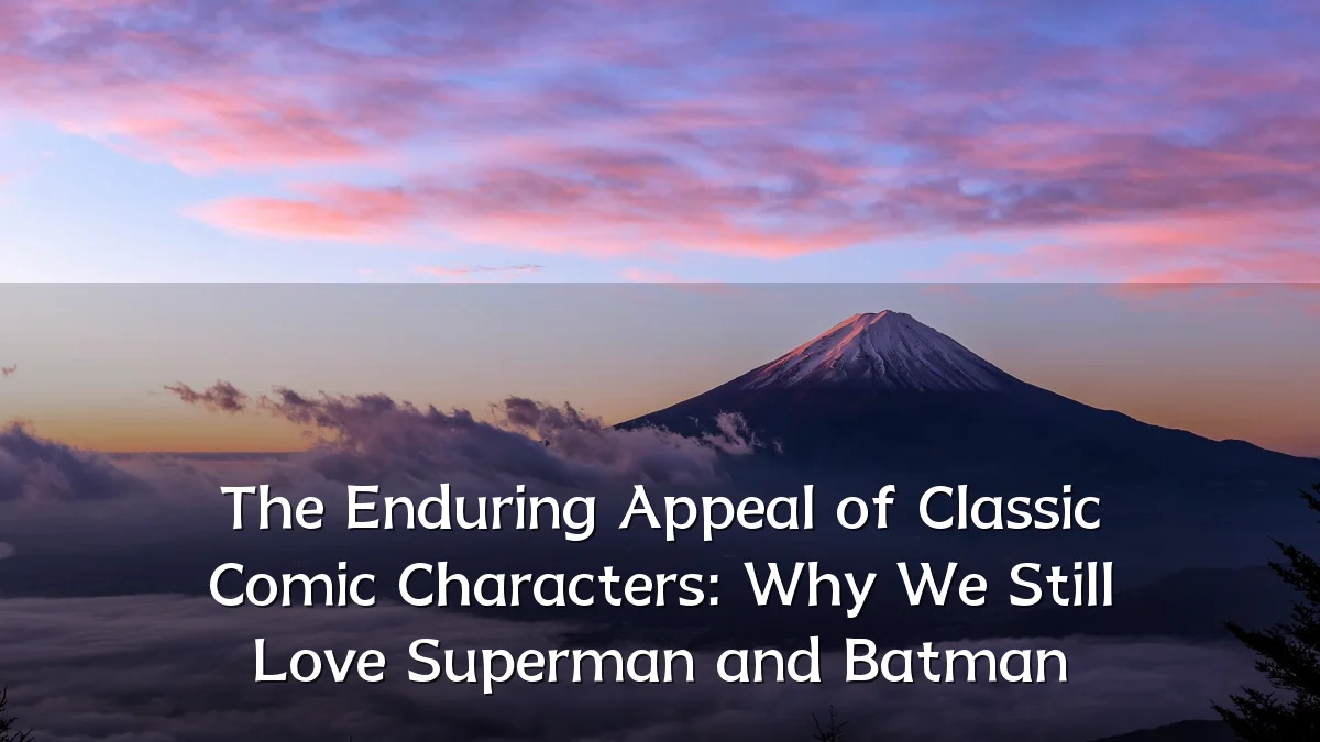The Enduring Appeal of Classic Comic Characters: Why We Still Love Superman and Batman