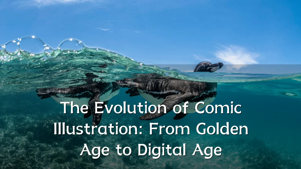 The Evolution of Comic Illustration: From Golden Age to Digital Age