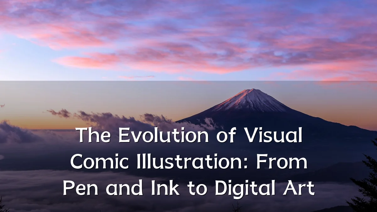 The Evolution of Visual Comic Illustration: From Pen and Ink to Digital Art