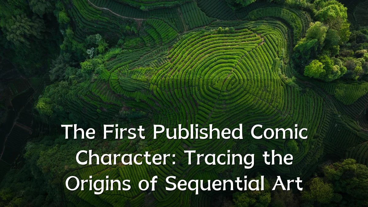 The First Published Comic Character: Tracing the Origins of Sequential Art