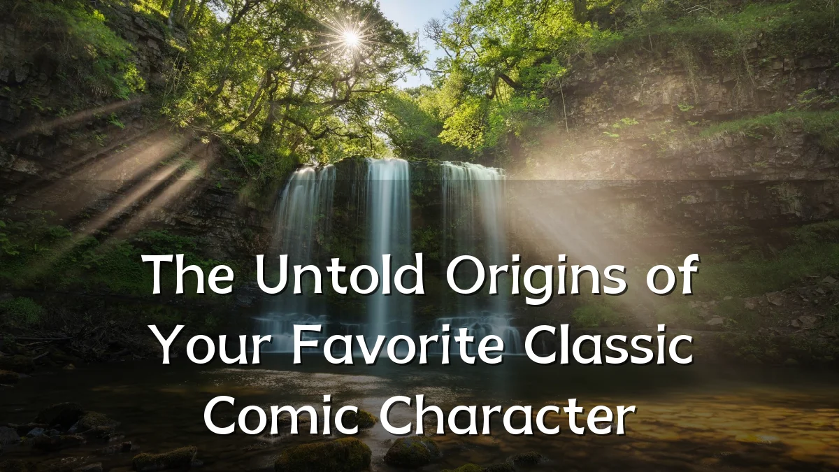 The Untold Origins of Your Favorite Classic Comic Character