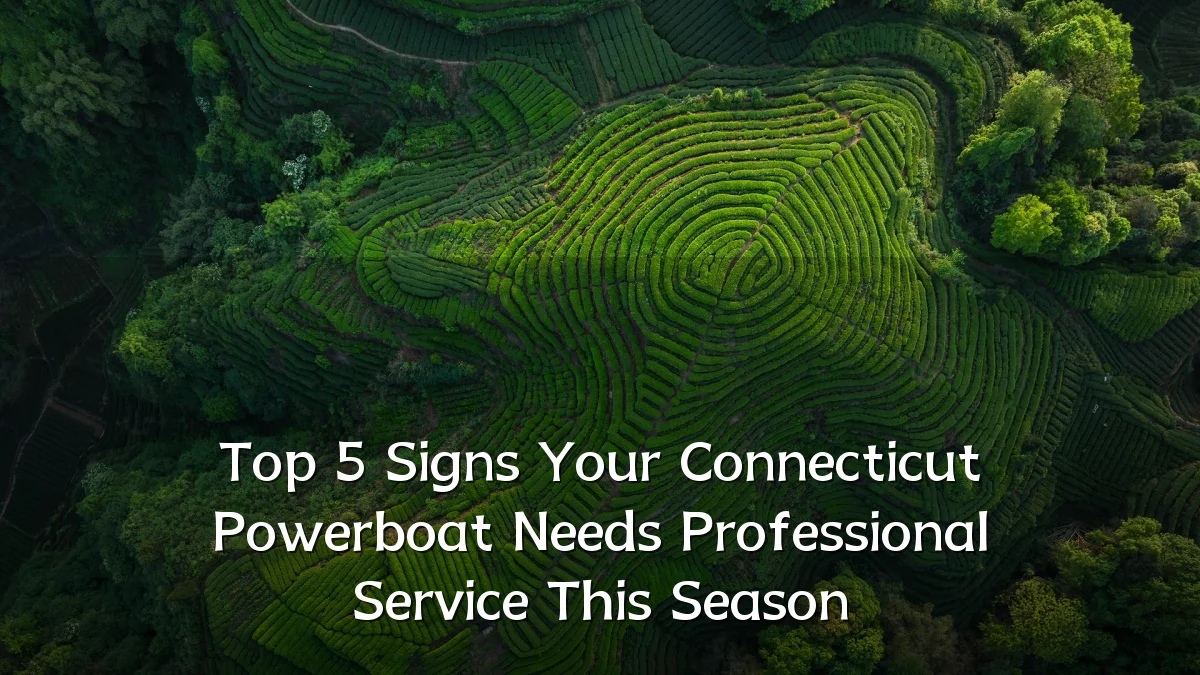 Top 5 Signs Your Connecticut Powerboat Needs Professional Service This Season