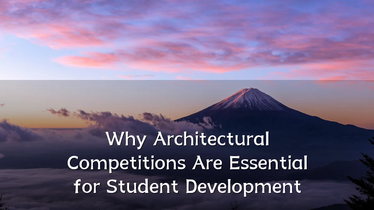 Why Architectural Competitions Are Essential for Student Development