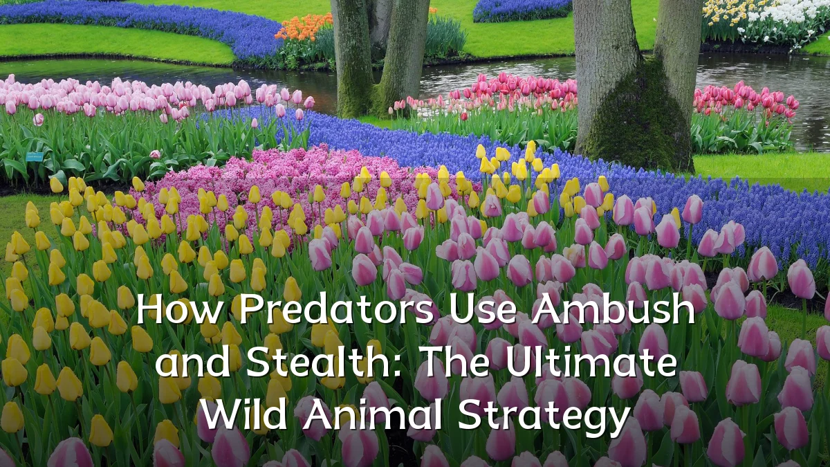 How Predators Use Ambush and Stealth: The Ultimate Wild Animal Strategy