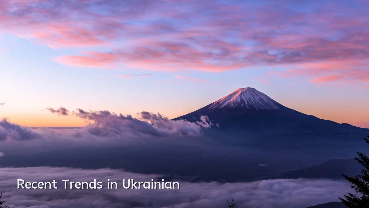 Recent Trends in Ukrainian