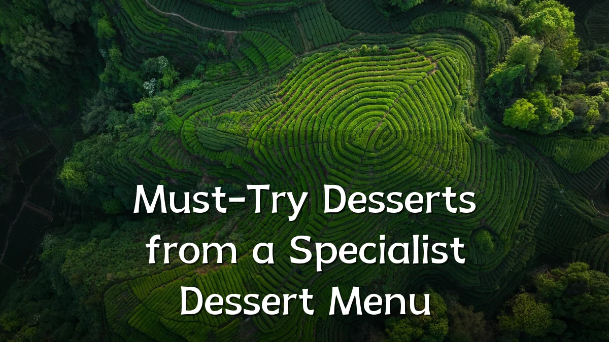 Must-Try Desserts from a Specialist Dessert Menu
